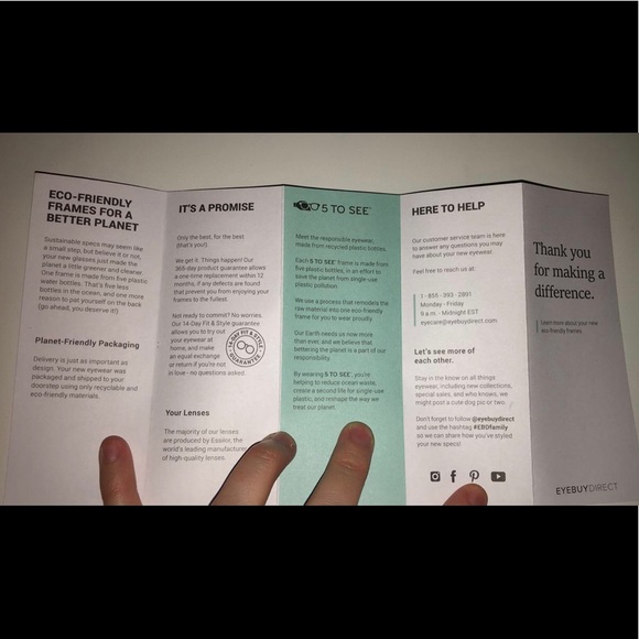 EyeBuyDirect Aloe Blue Light Glasses - Picture 9 of 9